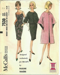 McCalls 7530 - Pauline Trigere Jacket, upcycle coat to jacket McCalls 7530 - Pauline Trigere Jacket, upcycle coat to jacket