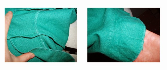 upcycle skirt to top