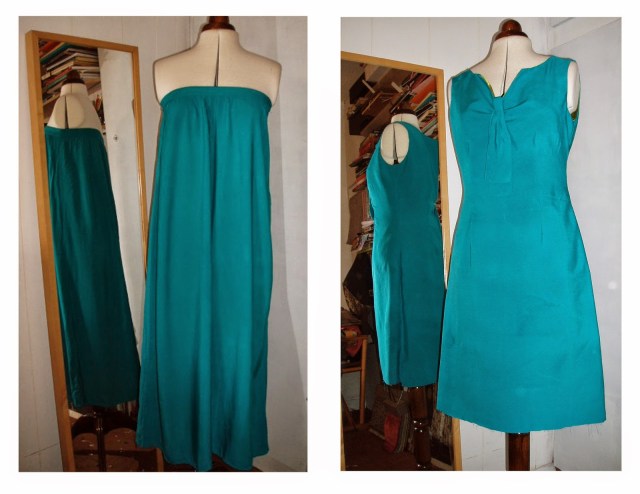 up sew upcycyle refashion skirt to dress