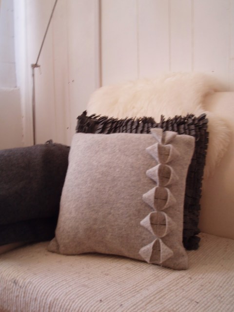 felted sweater remake cushion felted sweater remake cushion