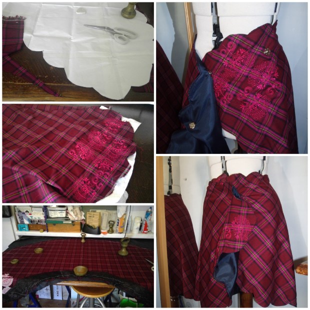 plaid-scallop-skirt
