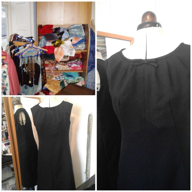 simonetta black dress