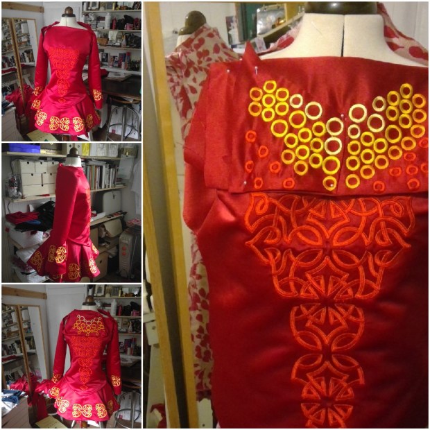 Irish Dance Dress Construction