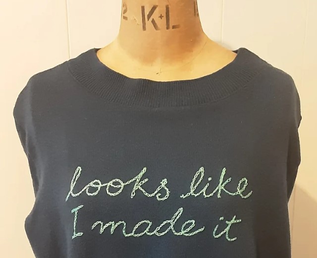 embroidered sweaters